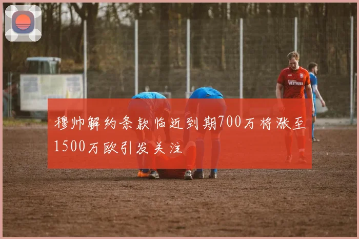 穆帅解约条款临近到期700万将涨至1500万欧引发关注